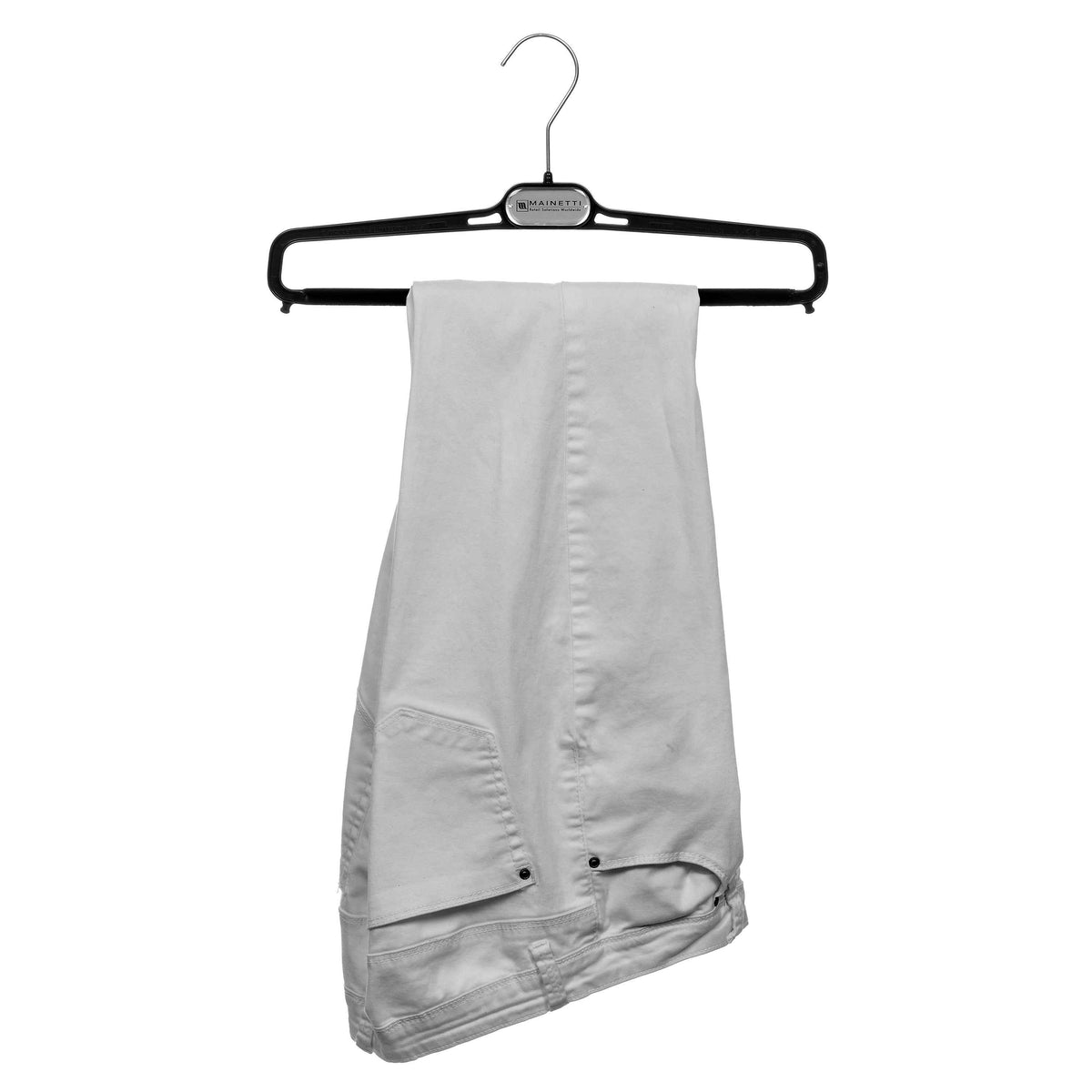 14" Plastic Bottom Hanger Fold Over (Mainetti LS36)
