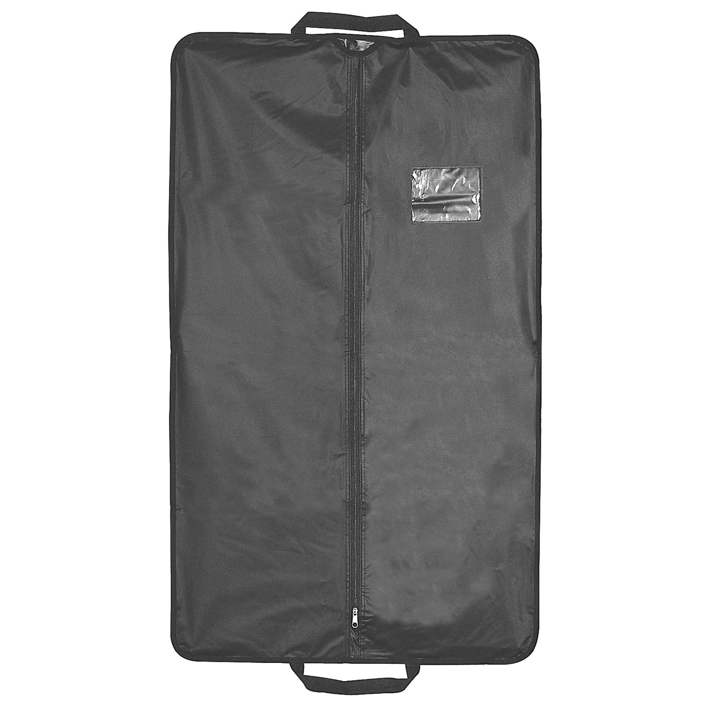 24" x 40", 6.8 Gauge Vinyl Taffeta Finish w/ Nylon Trim and Handles, Window/Card Pocket and Center Zipper