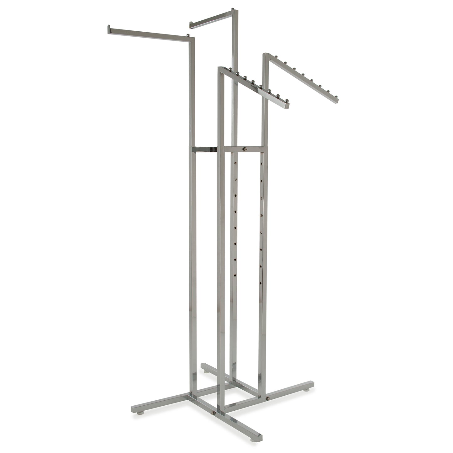 4-Way w/ 2 Straight and 2 Slant Arms - Square Tubing