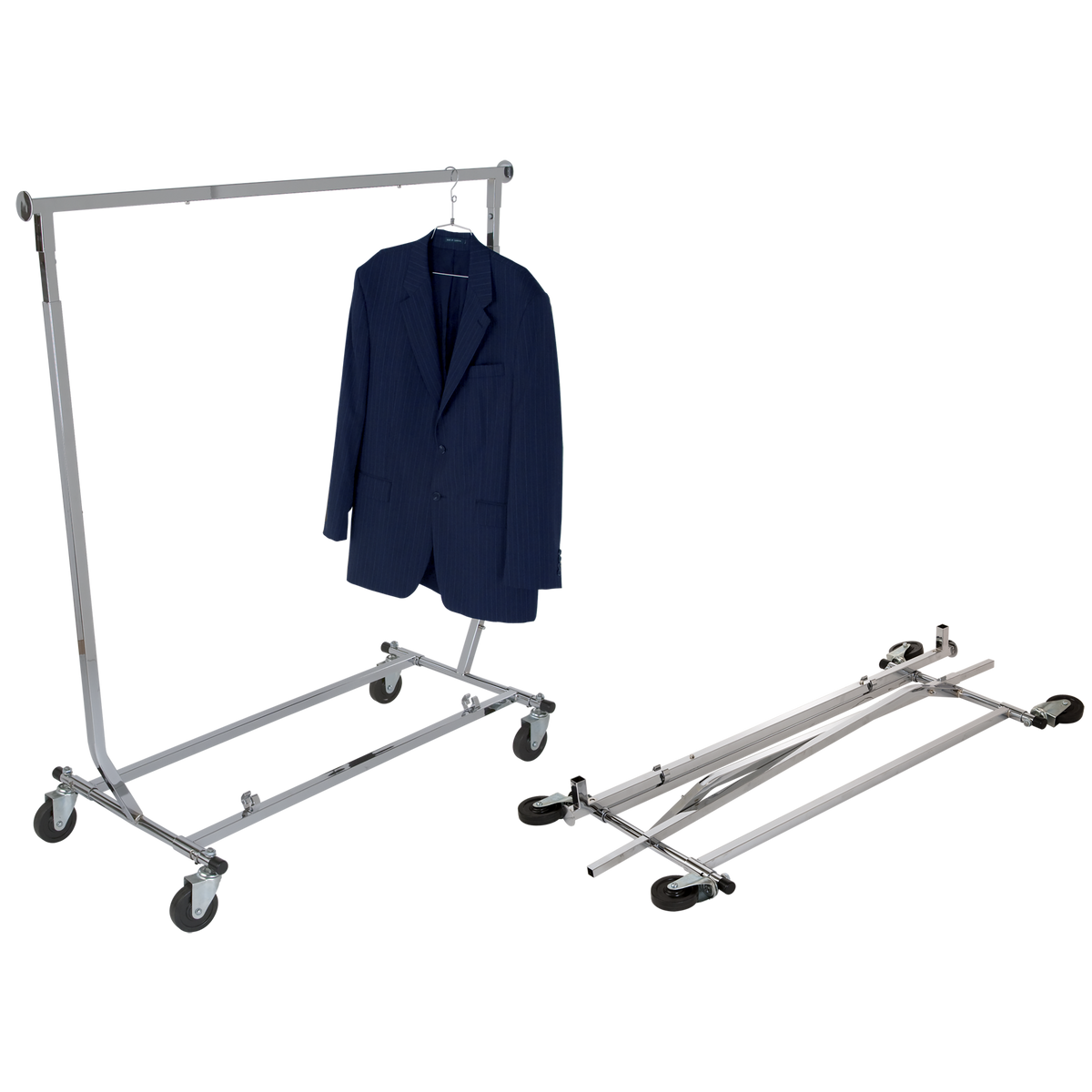 Collapsible Garment Rack - Square Tubing