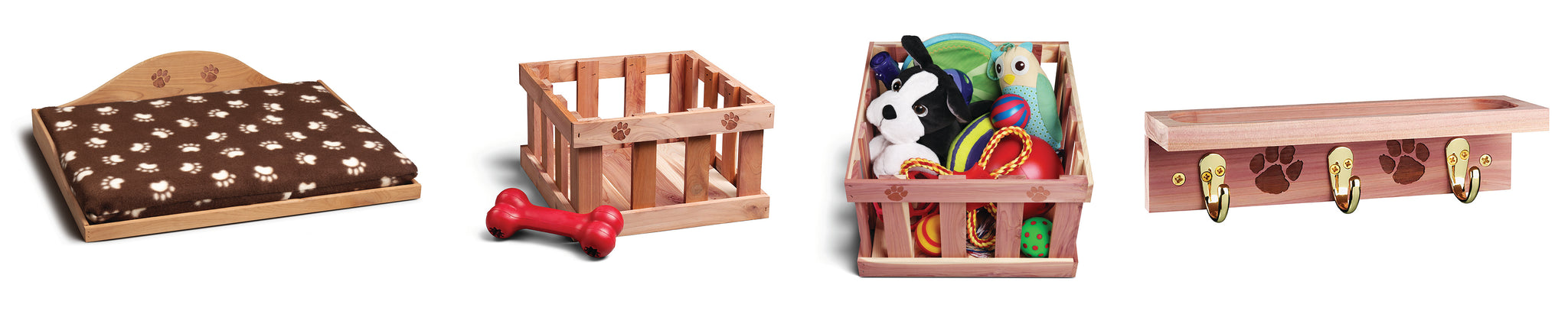 Cedar Wood Pet Accessories
