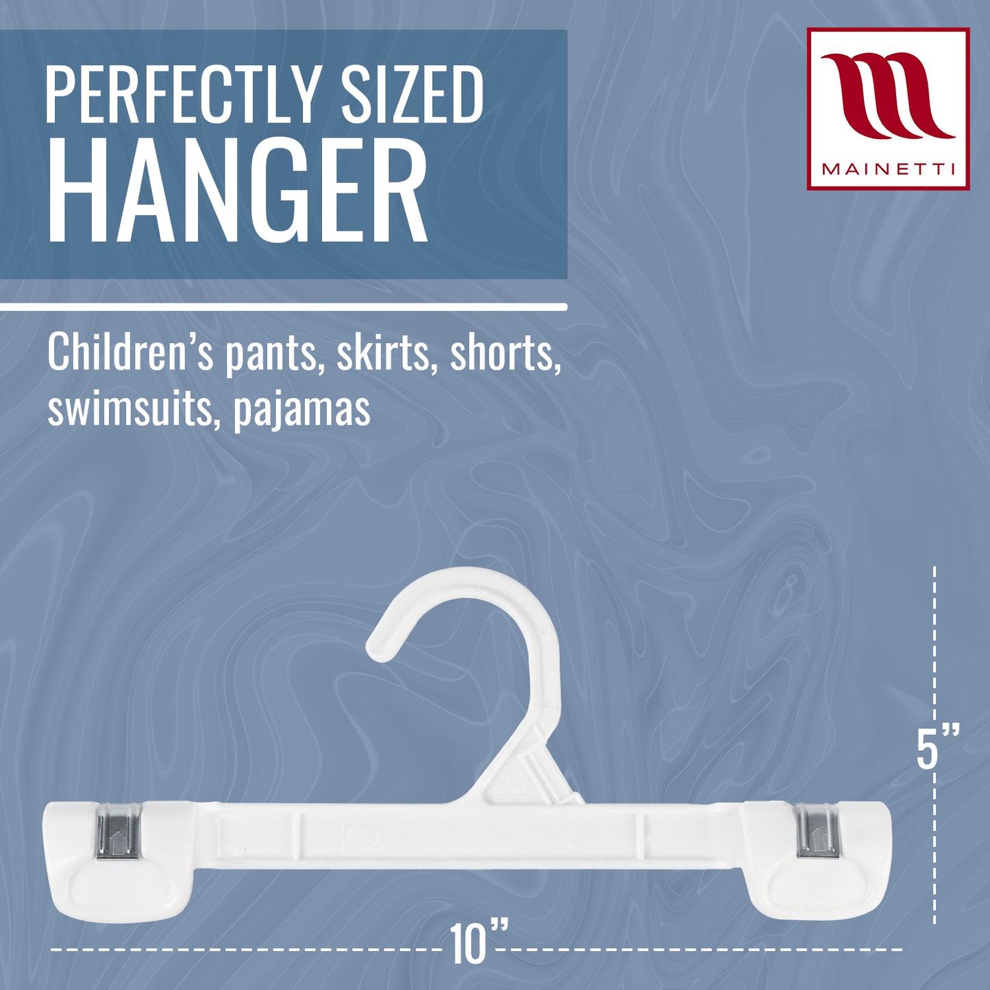 1001 - 10" Plastic Bottom Hanger