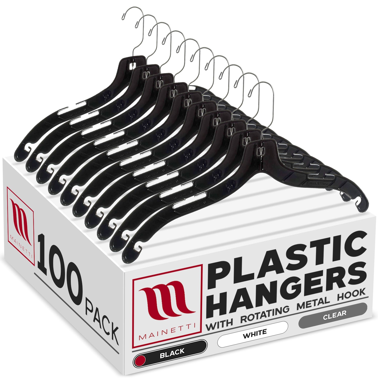metal dress hangers Emart Wire Hangers 100 Pack, Metal Wire Clothes Hanger Bulk for Coats, Space Saving Metal Hangers Non Slip 16 Inch 12 Gauge Ultra Thin for Standard