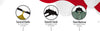 Mainetti 3329, 17" Heavy Duty Black Plastic, Jacket Coat Outerwear Hangers, with long turnable metal hook