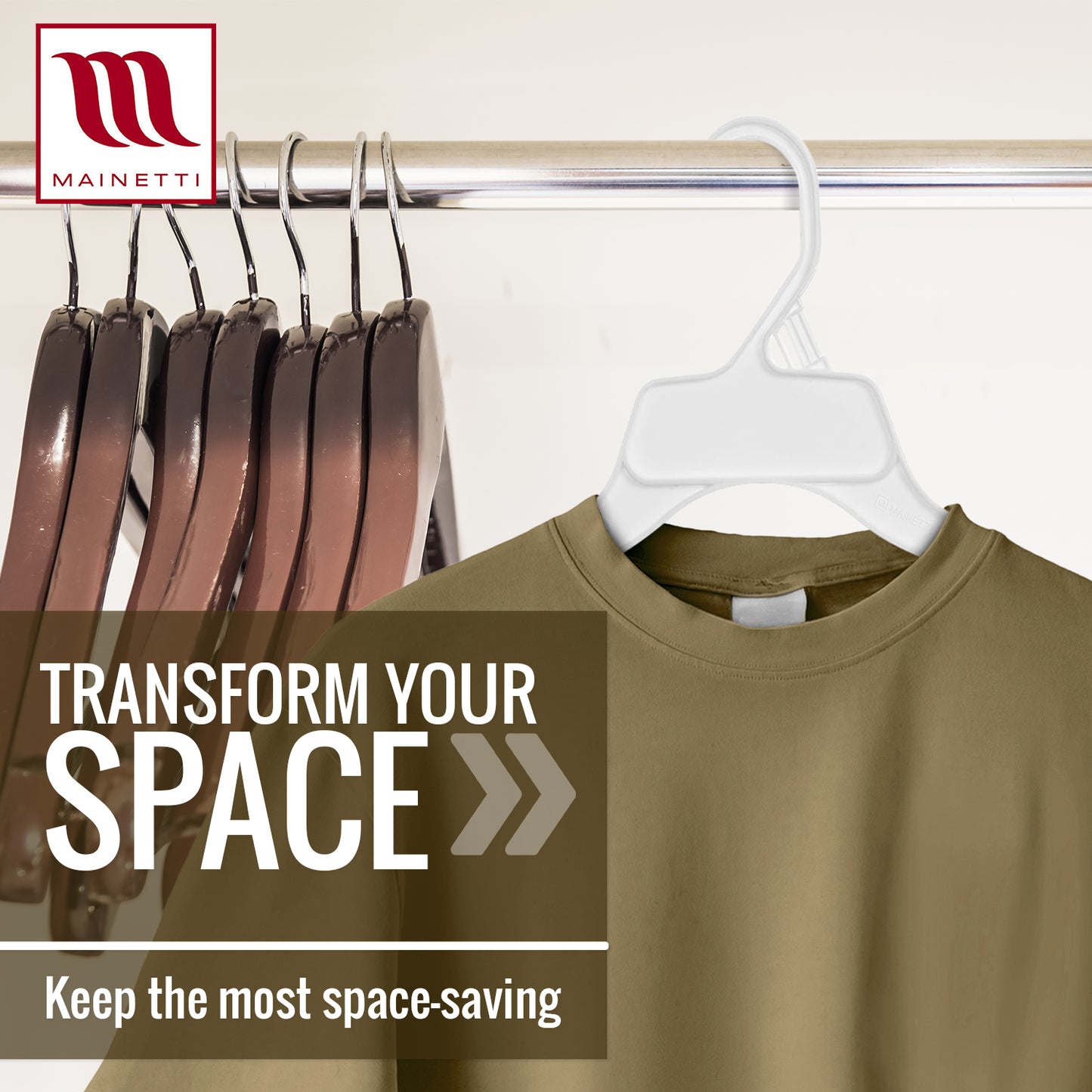 509 - Plastic 19" Top Hanger