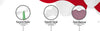 Mainetti 472, 15" White all Plastic, Shirt Top Dress Hangers, with notches for straps