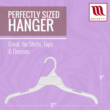 470 - Plastic 17" Top Hanger