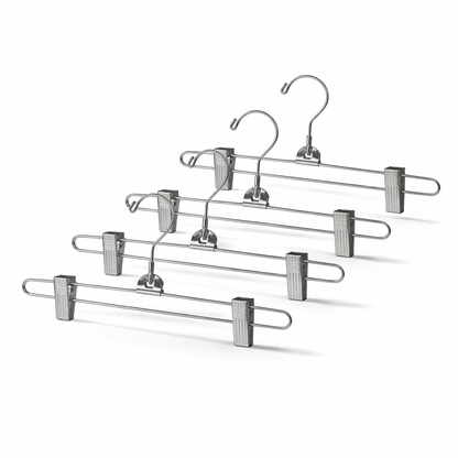 12" Steel Skirt Hanger w/ Regular Hook - Mainetti USA