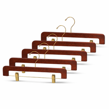14" Rounded Wooden Bottom Hangers