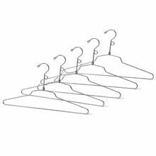 16" Steel Blouse and Dress Hanger w/ Loop Hook