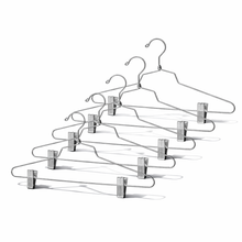 16" Steel Combination Hanger w/ Vinyl Cushion Clips and Regular Hook