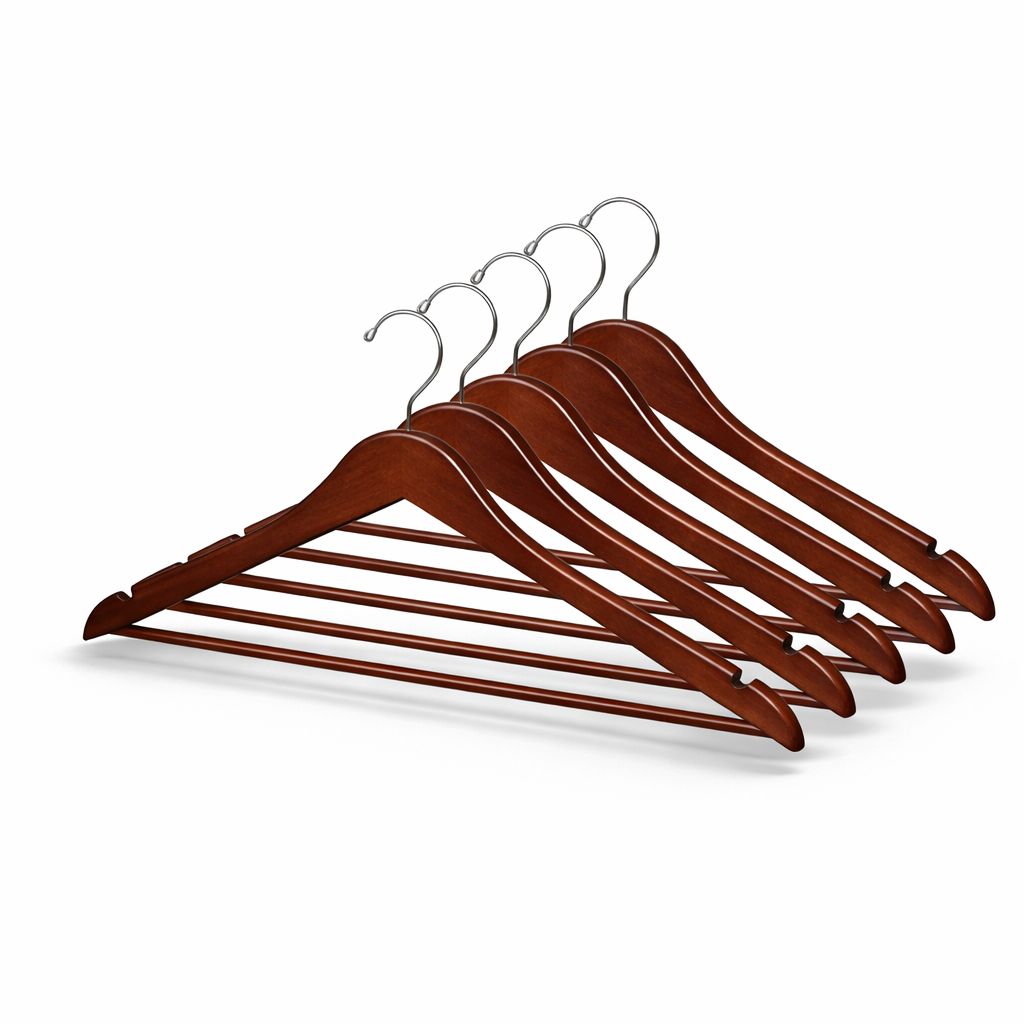 17" Wooden Suit Hanger