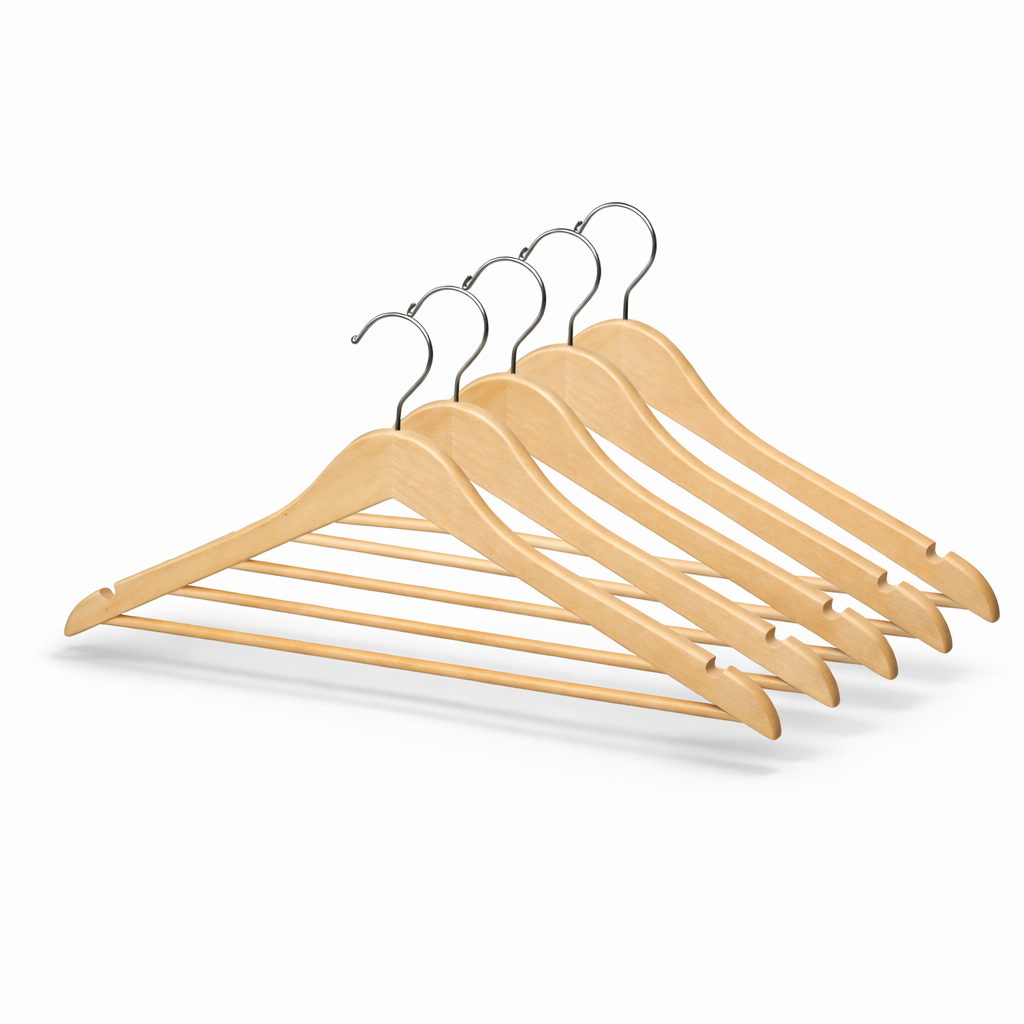 17" Wooden Suit Hanger