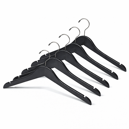 17" Wooden Top Hanger With Metal Hook (Mainetti 200200)