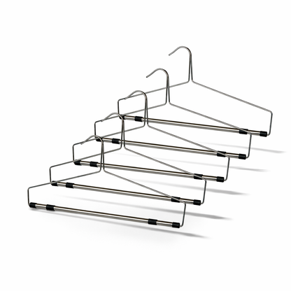 22" Chrome Bedspread and Drapery Hanger - Mainetti USA