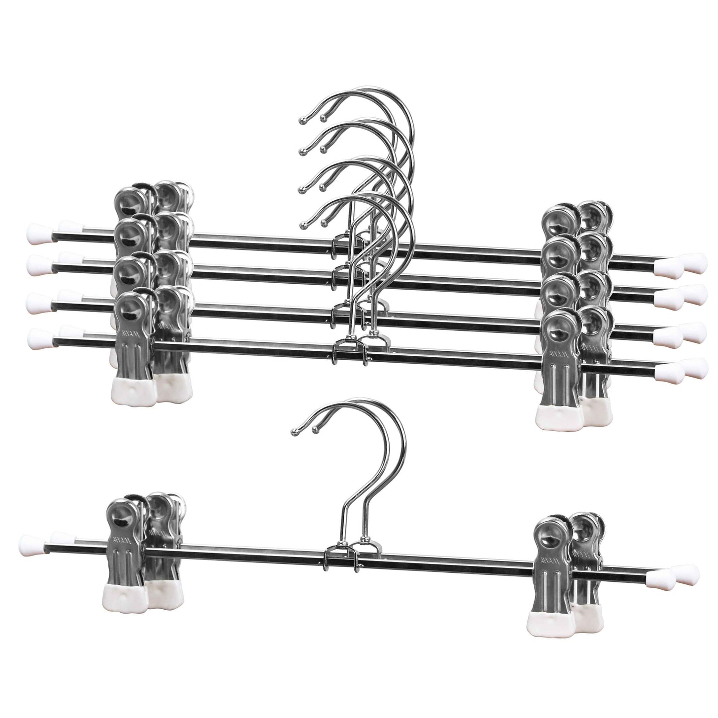 Metal Non-Slip - 12" Bottom Hanger with Clips