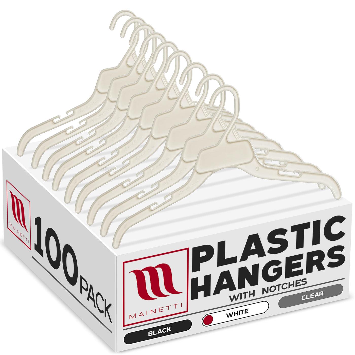 470UE - Plastic 17" Top Hanger