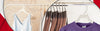 Mainetti 226, 12" White all Plastic, Shirt Top Dress Hangers, with notches for straps