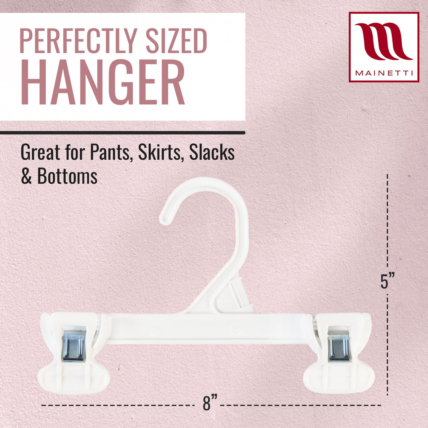 6108 - 8" Plastic Bottom Hanger