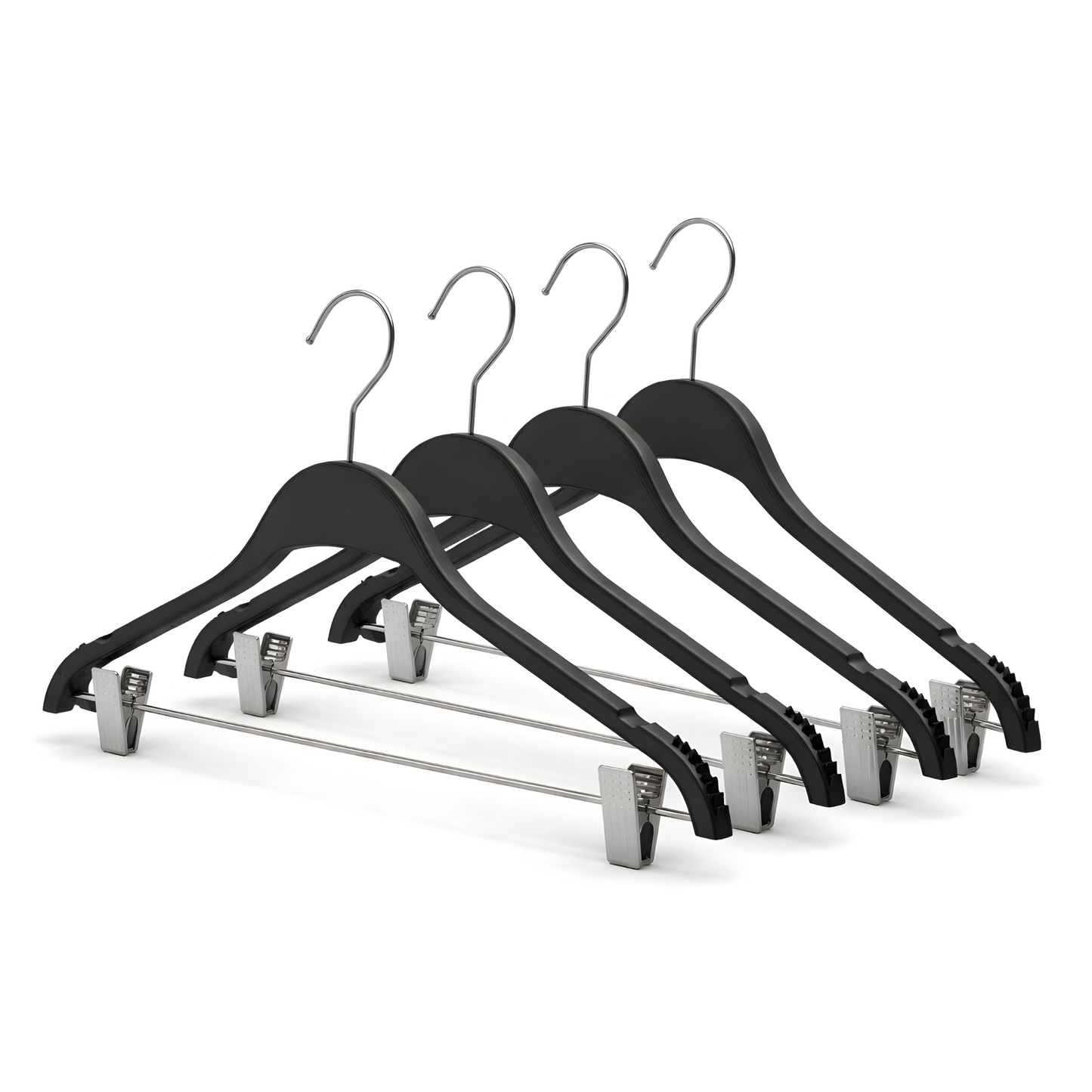 16" Air-Tech Black Suit with metal clips c4 Hanger