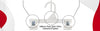 Mainetti 6108, 8" White all Plastic, Pant Skirt Slack Bottom Hangers, with sturdy plastic non-slip clips