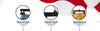 Mainetti 6008, 8" Black Plastic, Pant Skirt Slack Bottom Hangers, with turnable metal hook, sturdy plastic non-slip clips