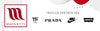 Mainetti 1004, 8" White all Plastic, Pant Skirt Slack Bottom Hangers, with sturdy plastic non-slip clips