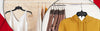 Mainetti 484, 17" NEW Black Plastic, Shirt Top Dress Hangers, with turnable metal hook and notches for straps