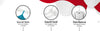 Mainetti 5075, 12" Clear Plastic, Children's Shirt Top Dress Hangers, with 360 swivel metal hook and notches for straps