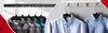 Mainetti 498, 12" Black Plastic, Shirt Top Dress Hangers, with turnable metal hook and notches for straps
