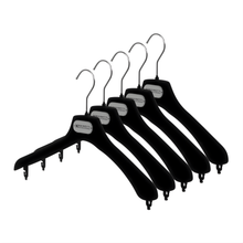 NEQ - 16" Black Flocked Jacket Hanger