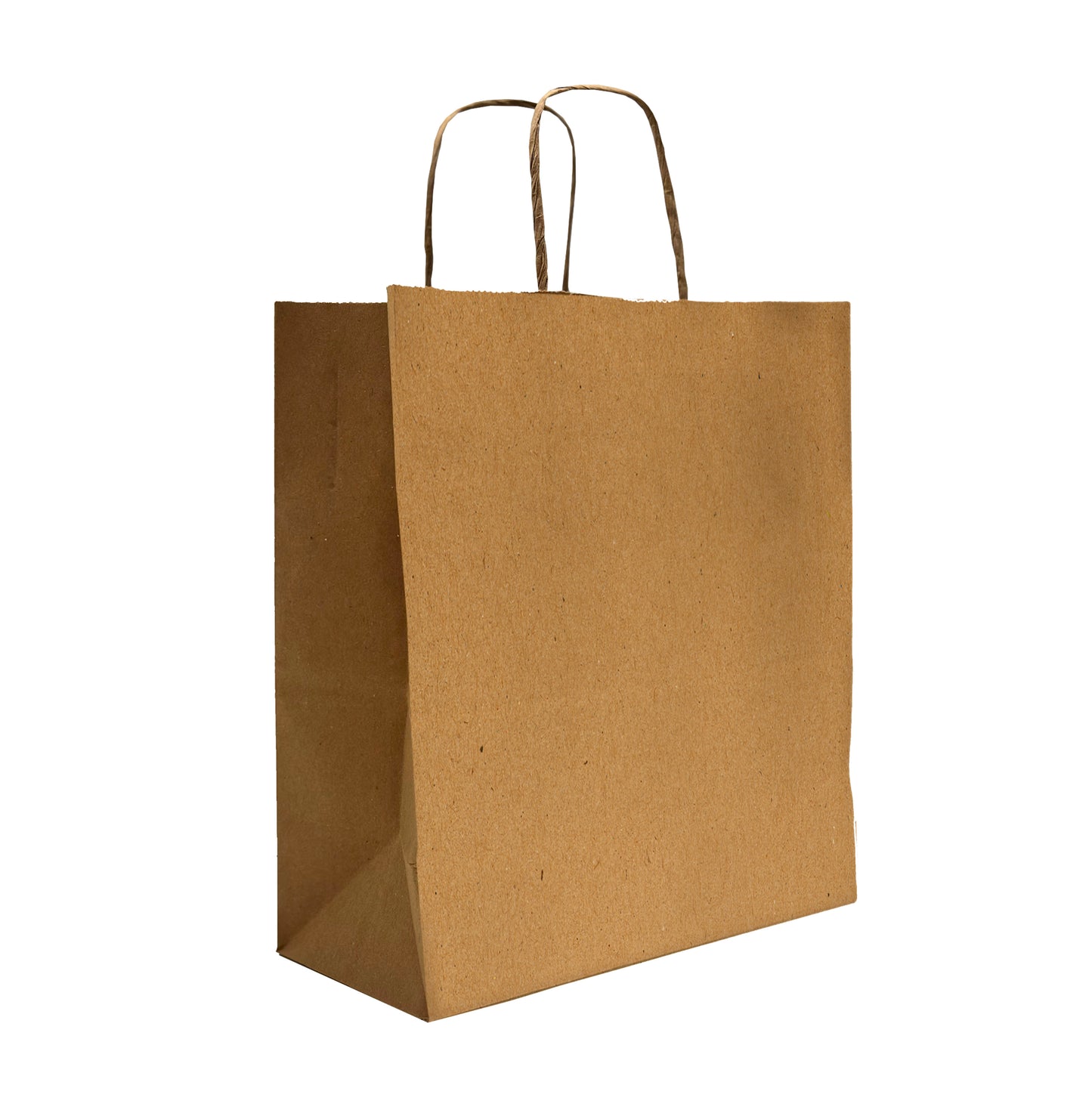 Brown Kraft Paper Bags with Handles, 100 GSM Durable Retail Gift Bags, Eco-Friendly Recyclable Shopping Bags for Boutiques, Weddings, and Crafting