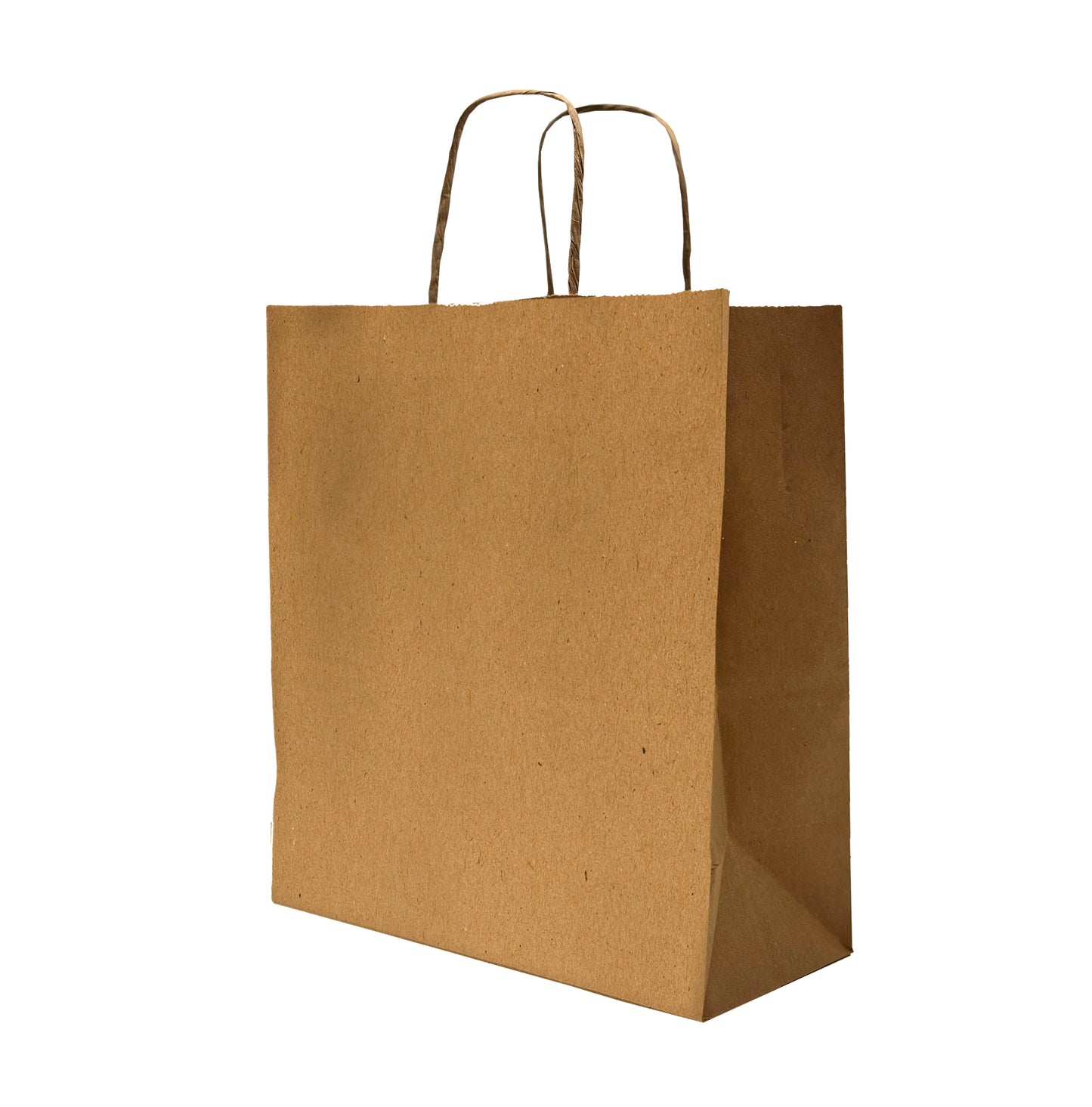 Brown Kraft Paper Bags with Handles, 100 GSM Durable Retail Gift Bags, Eco-Friendly Recyclable Shopping Bags for Boutiques, Weddings, and Crafting