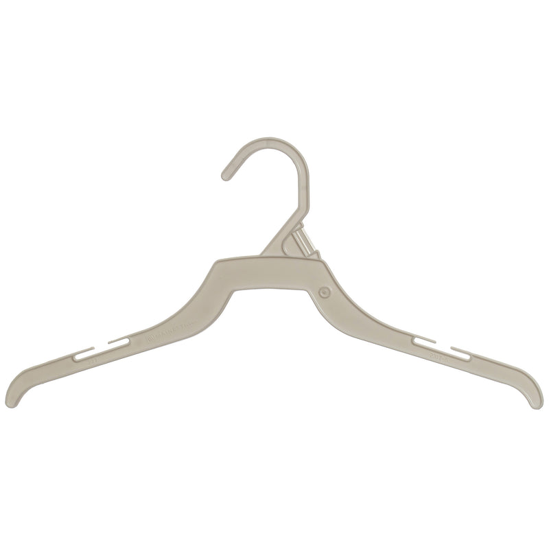 Mainetti 227, 14 White all Plastic, Shirt Top Dress Hangers, with not -  Mainetti USA