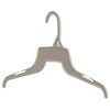 Mainetti 340, 16" White all Plastic, Shirt Top Dress Hangers, with notches for straps