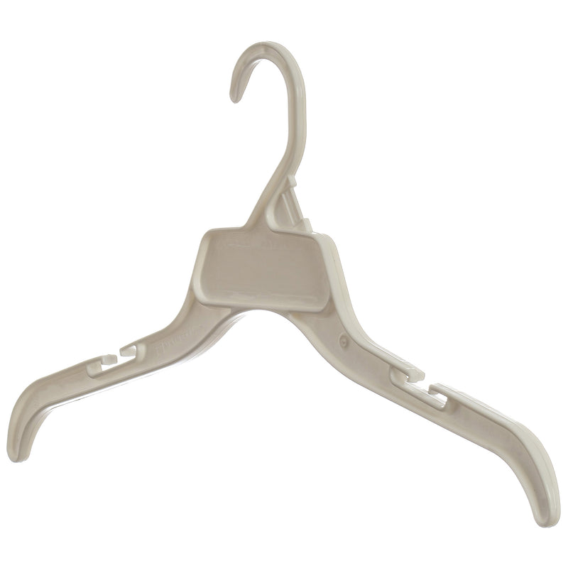 Mainetti 470, 17 White all Plastic, Shirt Top Dress Hangers, with not -  Mainetti USA
