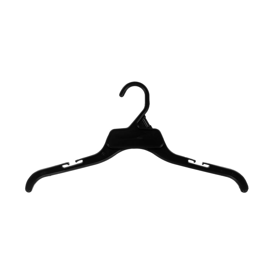 10 Pack Heavy Duty Hangers Plastic Swivel Hook Clothes Hanger Wide Shoulder  Non Slip Heavy Coat Hanger Black