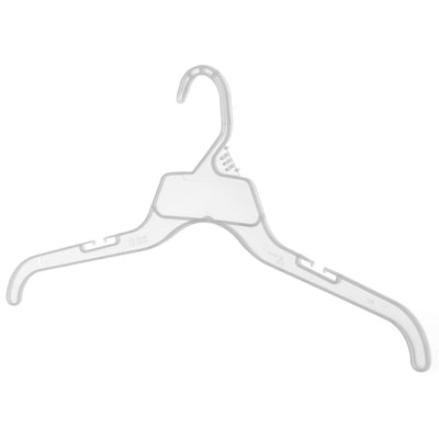 Mainetti 495, 10 White all Plastic, Shirt Top Dress Hangers, with not -  Mainetti USA