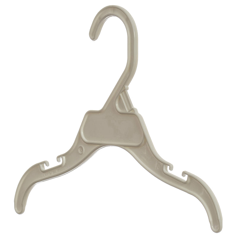 our goods Notched Plastic Hangers - White - Shop Hangers at H-E-B
