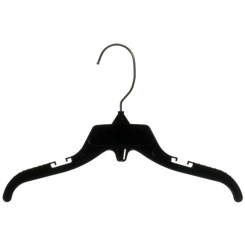 Extra Large Black Plastic Top Hangers - 47cm