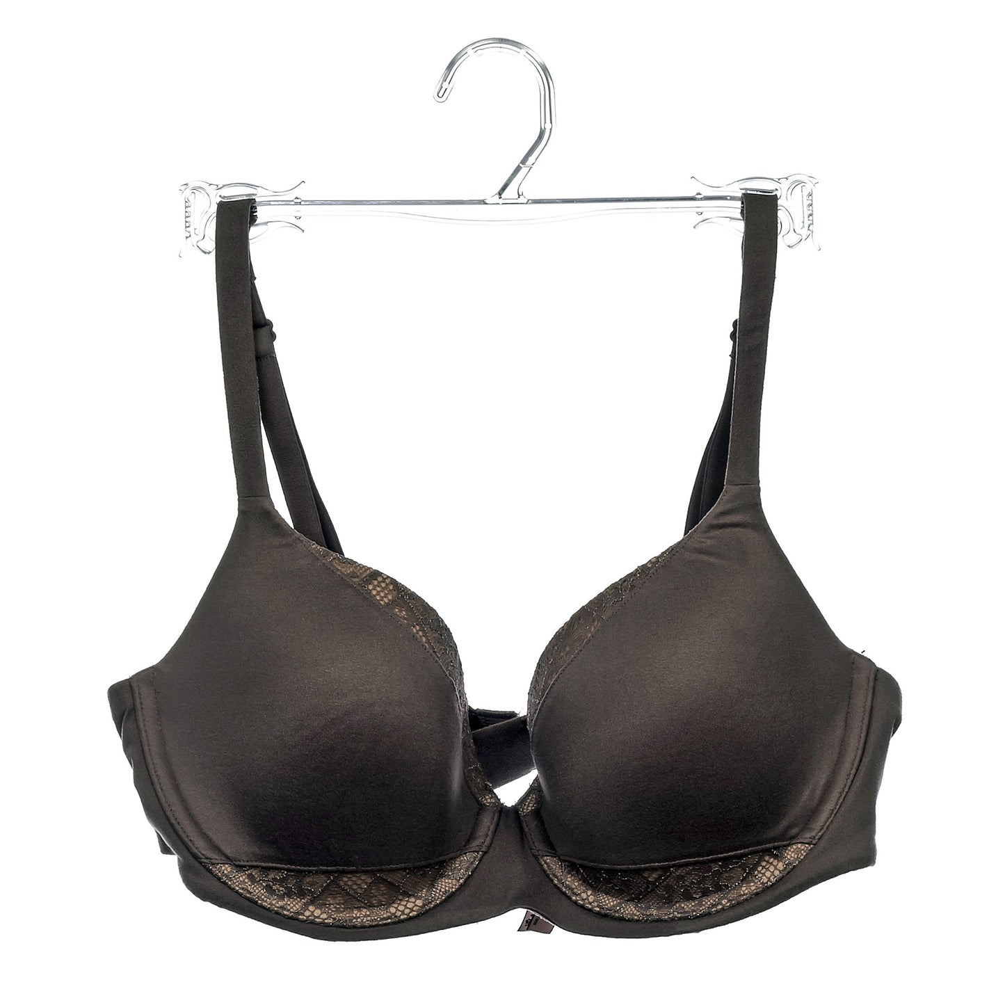 Mainetti GS19, 10" Clear Plastic, Bra Panty Underwear Hangers, sleek new design