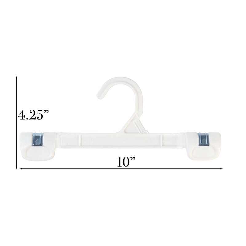 Mainetti 495, 10 White all Plastic, Shirt Top Dress Hangers, with not -  Mainetti USA