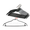 Metal Non-Slip - 16 1/4" Ultra Lite Silhouette Top and Bottom Hanger with Bar