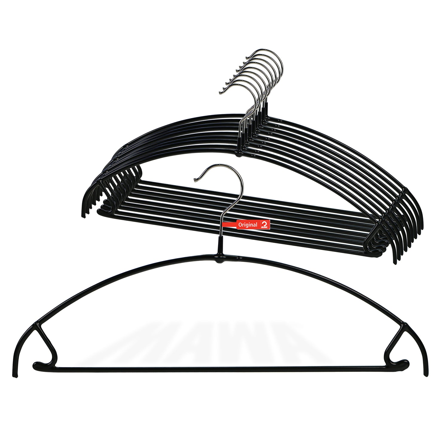 Metal Non-Slip - 16 1/4" Ultra Lite Euro Top and Bottom Hanger