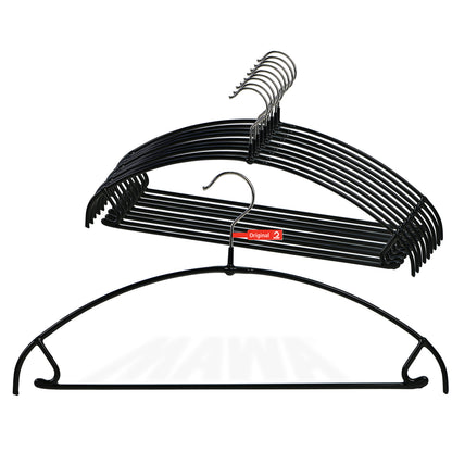 Metal Non-Slip - 16 1/4" Ultra Lite Euro Top and Bottom Hanger