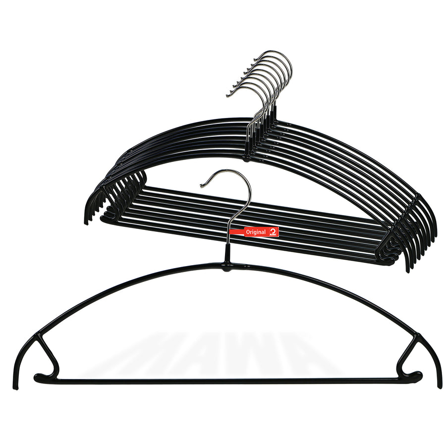 Metal Non-Slip - 16 1/4" Ultra Lite Euro Top and Bottom Hanger