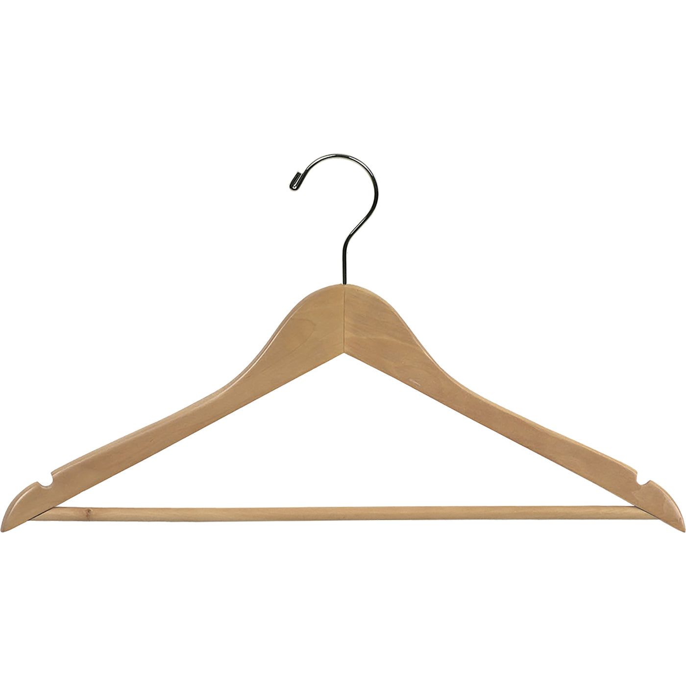 17" Wooden Suit Hanger