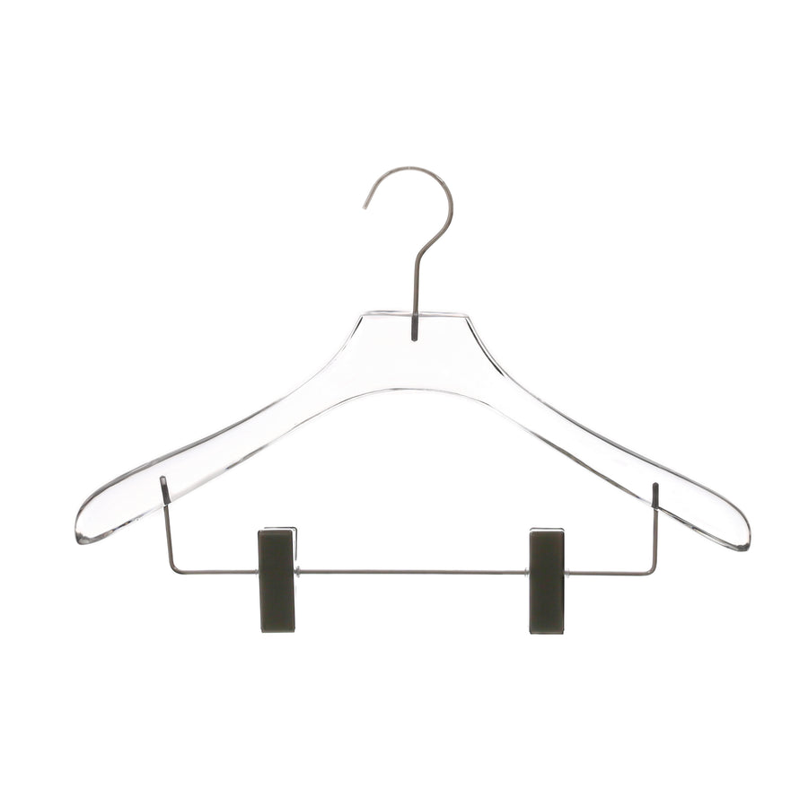 Mainetti 495, 10 White all Plastic, Shirt Top Dress Hangers, with not -  Mainetti USA