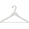17" Rubber Coated Wooden Suit Hanger