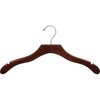 17" Wavy Wooden Top Hanger